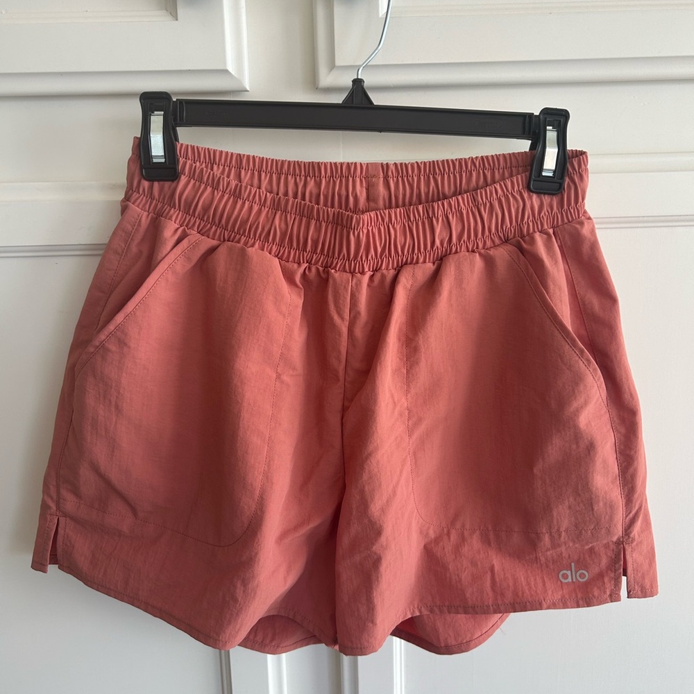 Alo Alumni Short - Terracotta
